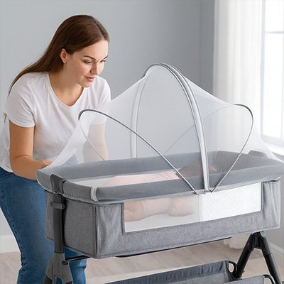 Moustiquaire lit bébé