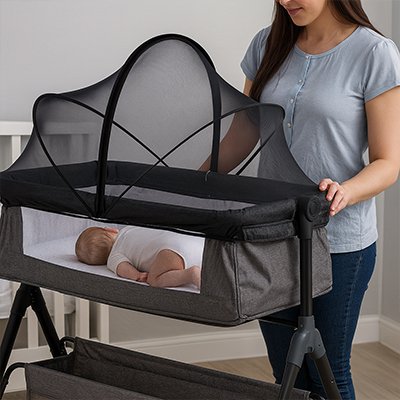 Moustiquaire lit bébé